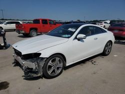 Salvage cars for sale at Wilmer, TX auction: 2018 Mercedes-Benz E 400