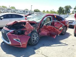 Salvage cars for sale from Copart Sacramento, CA: 2016 Lexus ES 350