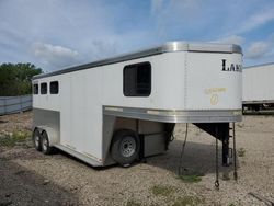 Salvage trucks for sale at Des Moines, IA auction: 2017 Lako Horse Trailer