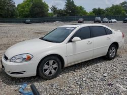 Chevrolet Impala Vehiculos salvage en venta: 2007 Chevrolet Impala LT