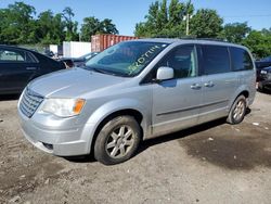 Chrysler Town & Country Touring salvage cars for sale: 2010 Chrysler Town & Country Touring