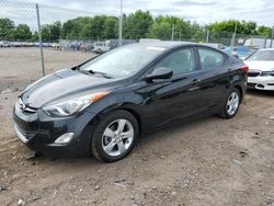 Salvage cars for sale at Chalfont, PA auction: 2013 Hyundai Elantra GLS