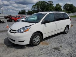Salvage cars for sale from Copart Gastonia, NC: 2007 Toyota Sienna CE