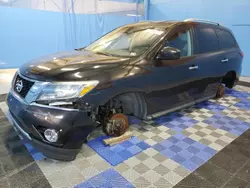 Salvage cars for sale at Hampton, VA auction: 2015 Nissan Pathfinder S