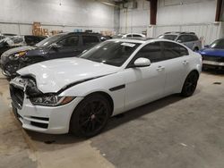 Salvage cars for sale from Copart Milwaukee, WI: 2017 Jaguar XE Prestige