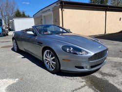Salvage cars for sale at Mendon, MA auction: 2007 Aston Martin DB9 Volante