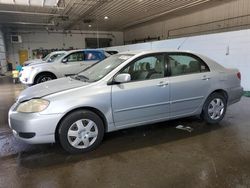 Salvage cars for sale at Candia, NH auction: 2006 Toyota Corolla CE