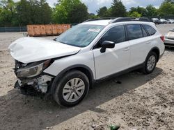 Subaru Outback 2.5i salvage cars for sale: 2018 Subaru Outback 2.5I