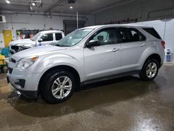 Salvage cars for sale at Candia, NH auction: 2013 Chevrolet Equinox LS