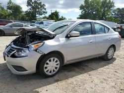 Salvage cars for sale at Hampton, VA auction: 2015 Nissan Versa S