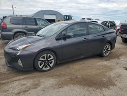 Salvage cars for sale at Wichita, KS auction: 2016 Toyota Prius