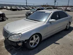 Salvage cars for sale at Sun Valley, CA auction: 2004 Mercedes-Benz S 430