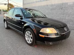 Salvage cars for sale at Brookhaven, NY auction: 2003 Volkswagen Passat GLS