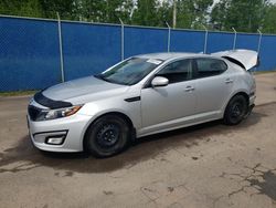 Salvage cars for sale at Moncton, NB auction: 2015 KIA Optima EX