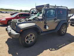 Jeep salvage cars for sale: 2016 Jeep Wrangler Sport