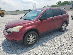 Salvage cars for sale at Barberton, OH auction: 2010 Honda CR-V EX