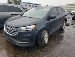 Salvage cars for sale at Anthony, TX auction: 2022 Ford Edge SE