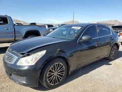 Salvage cars for sale at North Las Vegas, NV auction: 2008 Infiniti G35