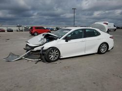 Salvage cars for sale at Wilmer, TX auction: 2020 Toyota Camry LE