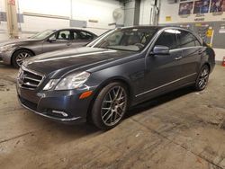 Salvage cars for sale at Wheeling, IL auction: 2010 Mercedes-Benz E 550 4matic