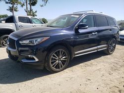 Salvage cars for sale from Copart San Martin, CA: 2016 Infiniti QX60