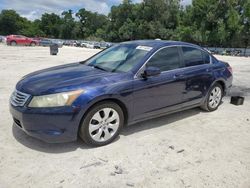 Salvage cars for sale at Ocala, FL auction: 2008 Honda Accord EXL