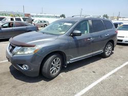 Salvage cars for sale at Van Nuys, CA auction: 2013 Nissan Pathfinder S