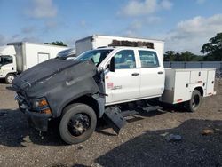 Salvage trucks for sale at Newton, AL auction: 2019 Chevrolet Silverado Medium Duty