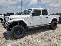 Salvage cars for sale at Houston, TX auction: 2020 Jeep Gladiator Overland