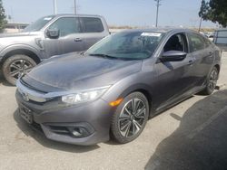 Salvage cars for sale at Rancho Cucamonga, CA auction: 2017 Honda Civic EX