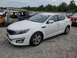 Salvage cars for sale at Memphis, TN auction: 2015 KIA Optima LX