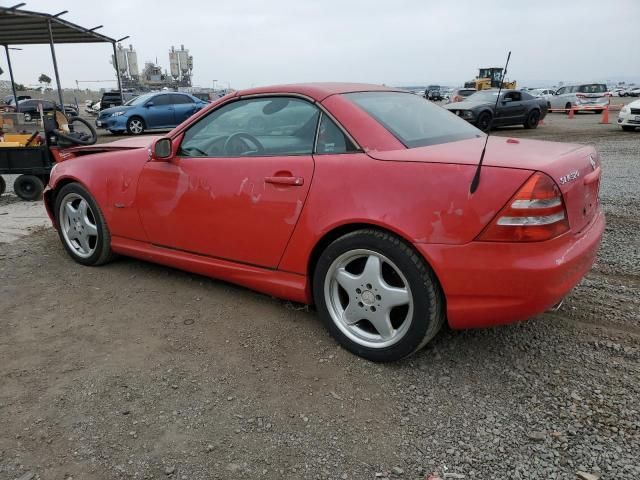 2001 Mercedes-Benz SLK 320