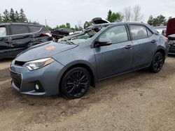 Toyota salvage cars for sale: 2015 Toyota Corolla L