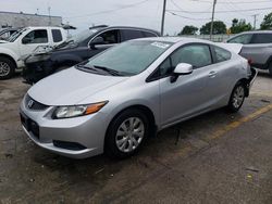 Salvage cars for sale from Copart Chicago Heights, IL: 2012 Honda Civic LX