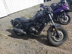 Salvage motorcycles for sale at Anchorage, AK auction: 2021 Honda CMX500 A
