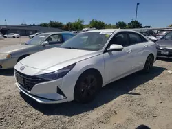 Salvage cars for sale from Copart Sacramento, CA: 2021 Hyundai Elantra SEL