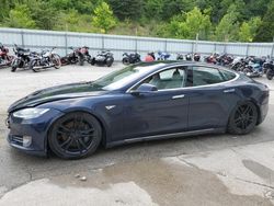 Salvage cars for sale from Copart Hurricane, WV: 2014 Tesla Model S