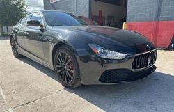 Maserati salvage cars for sale: 2017 Maserati Ghibli S