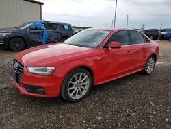 Salvage cars for sale at Temple, TX auction: 2015 Audi A4 Premium Plus