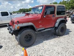 Jeep salvage cars for sale: 1999 Jeep Wrangler / TJ Sport