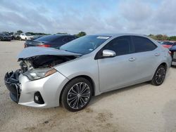 Toyota salvage cars for sale: 2015 Toyota Corolla L