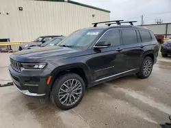 Salvage cars for sale from Copart Haslet, TX: 2021 Jeep Grand Cherokee L Summit