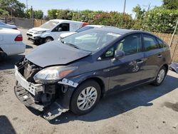 Toyota Prius salvage cars for sale: 2015 Toyota Prius PLUG-IN