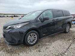 Toyota Sienna le Vehiculos salvage en venta: 2021 Toyota Sienna LE