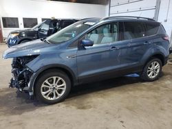 Salvage cars for sale at Blaine, MN auction: 2018 Ford Escape SEL