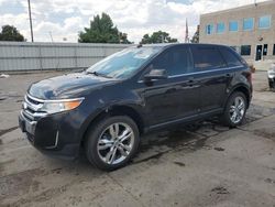 Carros dañados por granizo a la venta en subasta: 2012 Ford Edge Limited