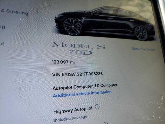 2015 Tesla Model S 70D