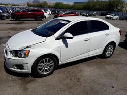 Salvage cars for sale at Las Vegas, NV auction: 2012 Chevrolet Sonic LT