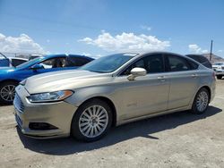 Ford salvage cars for sale: 2015 Ford Fusion SE Hybrid