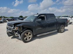 Salvage cars for sale at San Antonio, TX auction: 2015 Chevrolet Silverado C1500 LT